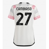 Juventus Andrea Cambiaso #27 Vieraspaita Naiset 2023-24 Lyhythihainen